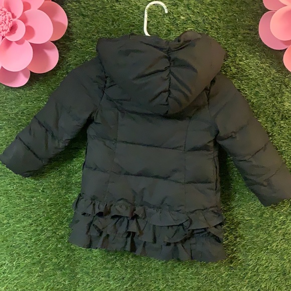 Gymboree puffer ruffle coat - Picture 3 of 3